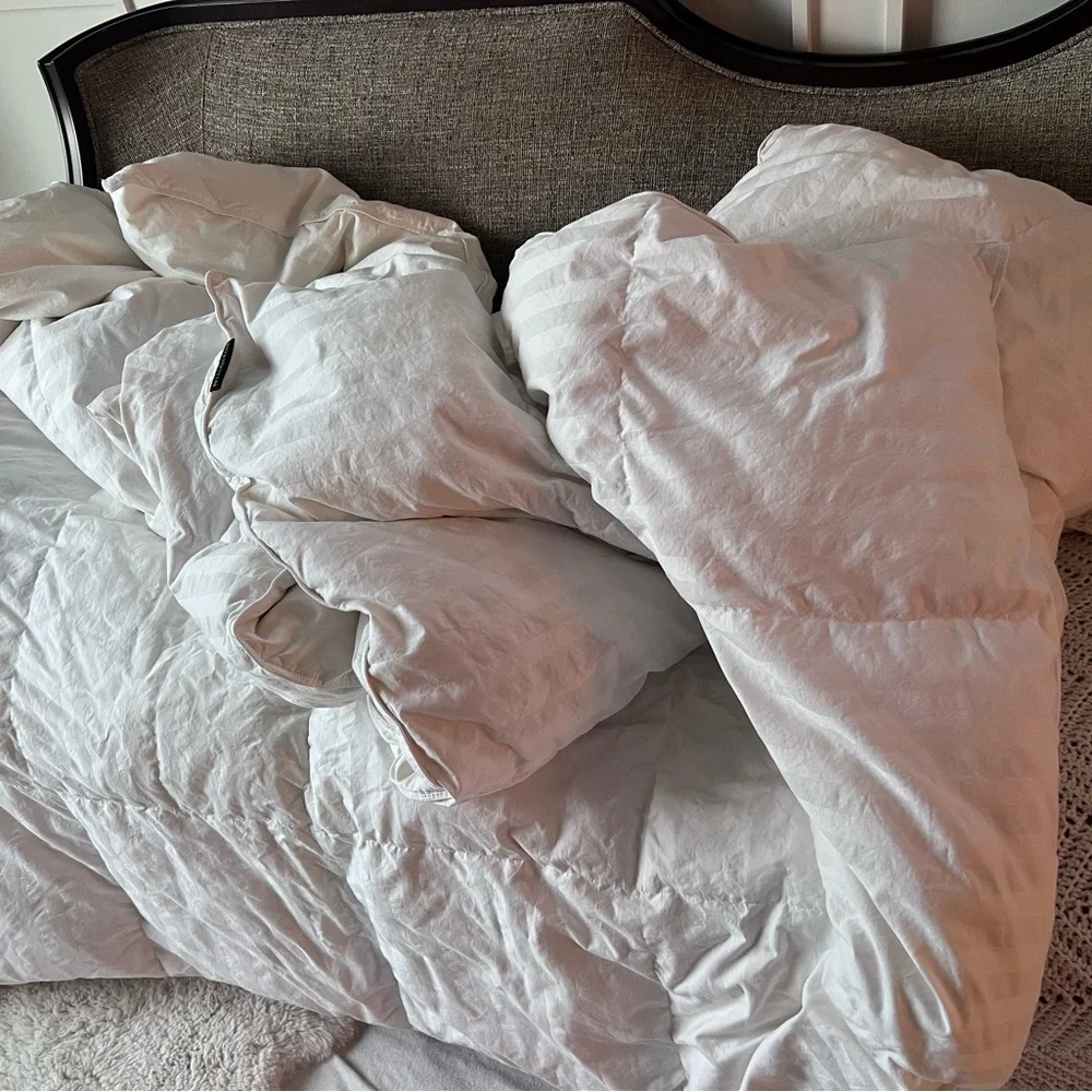 Hotel Grand 500TC white goose down comforter king size